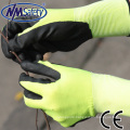 Nmsafety Palm Coated Foam Nitrile Safety Gloves